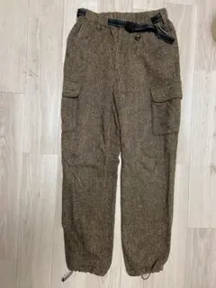 Columbia TITANIUMウール混紡カーゴパンツ ブラウン