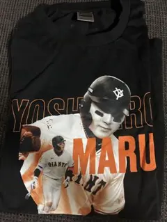 東京ドーム配布　ジャイアンツ　吉川尚輝選手ゴールドTシャツ(Lサイズ相当) 東京ドーム配布 ジャイアンツ 吉川尚輝選手ゴールドTシャツ