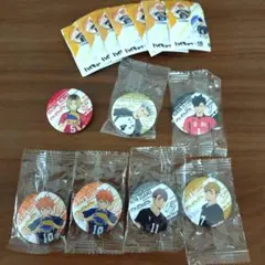 ハイキュー くら寿司 缶バッジ 7個セット