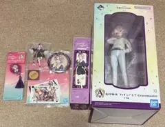 一番くじ 学園アイドルマスター 有村麻央 フィギュア アクリルチャーム 缶バッジ