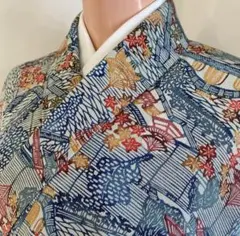 ＳＡＬＥ‼️訪問着 多色葉模様