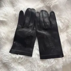 GUCCI チュール レースグローブ サイズ7 1/2(M) ブラック - メルカリ