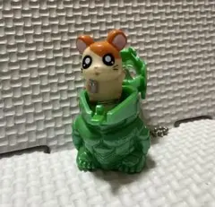とっとこハム太郎　メカゴジハムくん キーホルダー グリーン 当時品のサムネイル
