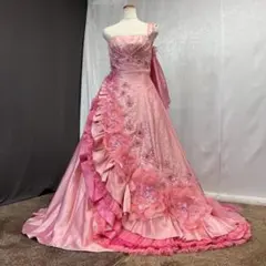 フラメンコ衣装 ハンドメイド 花柄コシボ＆ローズのファルダ - メルカリ
