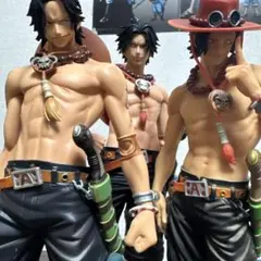 ワンピース エース フィギュア 3体セット