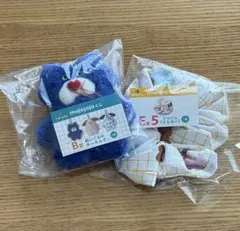 mojojojo B賞ぬいぐるみキーホルダー　ねこ　E賞　シュシュ　ドキドキくじ