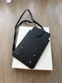 【新品】Maison Margiela モバイルポーチ ブラックのサムネイル