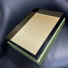 平安 象彦 朱塗 後藤盆 菓子盛 透かし鉢 漆器 漆芸 茶道具 共箱 黄布