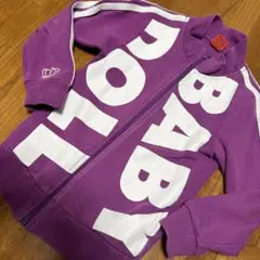 パープル パーカー BABYDOLL