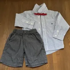 シャツとショートパンツセットアップ100、110センチ