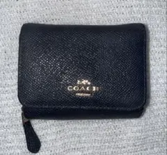 美品 COACH コーチ 三つ折財布 ミニ財布