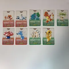 1996 ポケモン モンスターズコレクション カード 11枚セット バンダイ