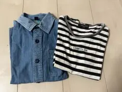 子供服トップスセット売り　ユニクロ、コムサイズム