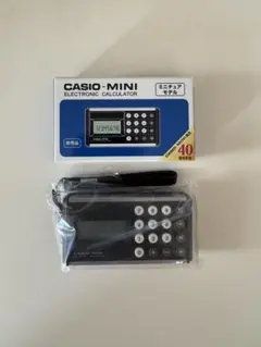 R641 CASIO-MINI 誕生 40周年記念ミニチュアモデル 【非売品】 - メルカリ