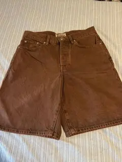 STUSSY BIG OL' SHORT DENIM 34 brown cray - メルカリ