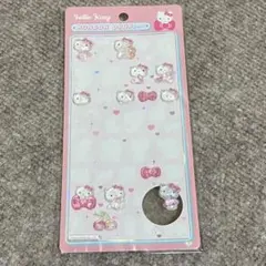 ハローキティ ボンボンドロップシール