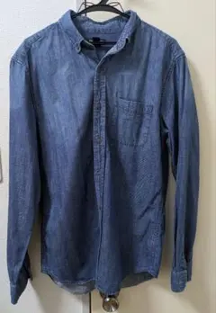 Gap デニムシャツ M　長袖　スリムフィット