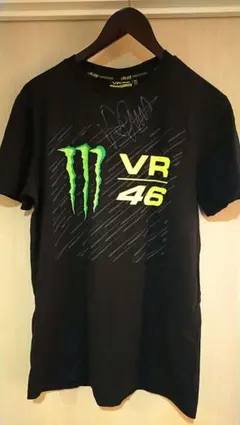VR46 モンスターエナジー Tシャツ M サイン入りのサムネイル