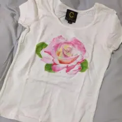 CLATHAS バラプリント Tシャツ 38のサムネイル