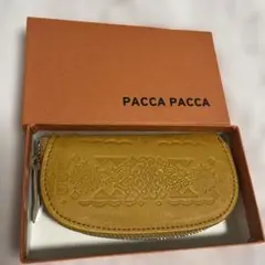 [新品・未使用品] パッカパッカキーケース　マスタード　馬革　男女兼用