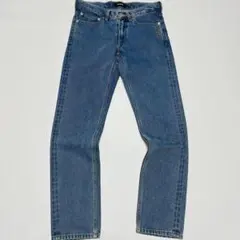 【良品】XLARGE エクストララージ　デニムパンツ　刺繍　ブルー