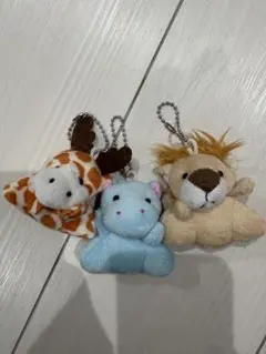 動物　アニマル　お手玉　手のり　マスコット　ぬいぐるみ　キーホルダーのサムネイル