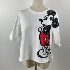 GAP×Disney ギャップ ミッキー グラフィックTシャツ カットソー M