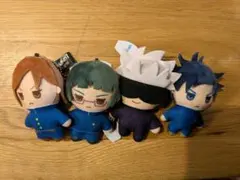 呪術廻戦×ラウンドワン　オリジナルマスコット　キーホルダー　4体セット