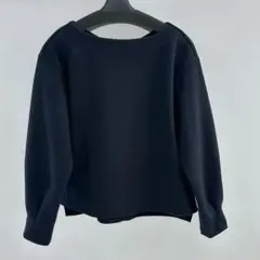 nano UNIVERSE 黒 長袖トップス