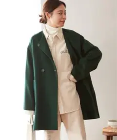 JOURNAL STANDARD relume ウールナイロンリバーミドルコート