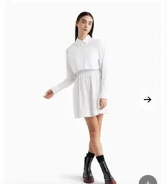 【値下可能】CALVIN KLEIN　シャツワンピース