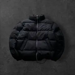 90s old uniqlo 短丈 ダウンジャケット ドローコード ヌプシ 肉厚