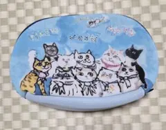 Manhattaner's マンハッタナーズ 猫ポーチ 猫柄 ネコ柄のサムネイル