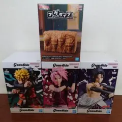 NARUTO Grandistaナルト&うちはサスケ＆春野サクラ ４点セット