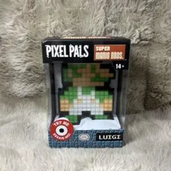 ルイージ PIXEL PALS フィギュア 光るLEDライト付