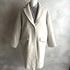 ジャーナルスタンダードレリューム　ハミルトンウール　ロングコート　ベージュ