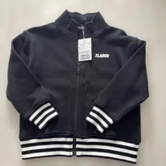 XLARGE ブラック スウェットジャケット 110