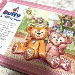 ダッフィー &シェリーメイ　お菓子缶