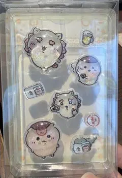 ちいかわ PUKUCHURUシール2 ぷくちゅるシール　くりまんじゅう　シーサー