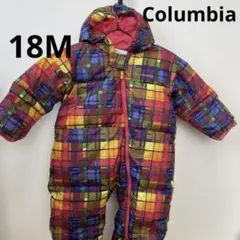 もも様専用　Columbia コロンビア　カラフルチェック柄ダウンロンパース