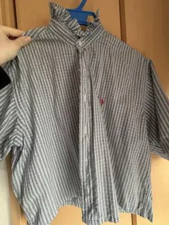 Ralph Lauren 半袖チェックシャツ M