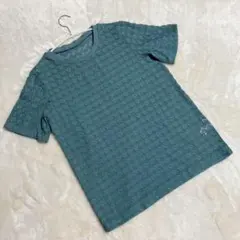 GU ジーユー ＊ シースルーレーストップス Tシャツ (M)