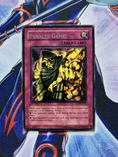 遊戯王　旧アジア版　罰ゲーム！　レア　fet-ae051
