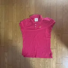 Hollister ピンク ポロシャツ 半袖のサムネイル