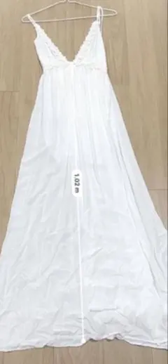FOREVER 21 ホワイト キャミワンピース Lサイズのサムネイル