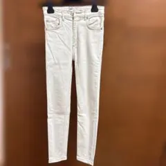 ZARA ホワイトデニム スキニーパンツ