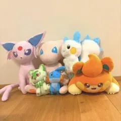 【送料込み⭐︎】ポケットモンスター　ポケモン　キャラクター　ぬいぐるみセット売り