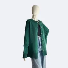 BONLECILL ボンルシール 2way ビッグシルエット カーディガンのサムネイル
