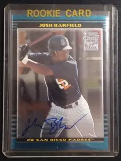 ■MLB Josh Barfield バーフィールド　auto R