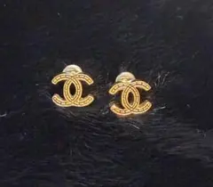 シャネル　CHANEL ココマーク　ピアス　ダブルＣ